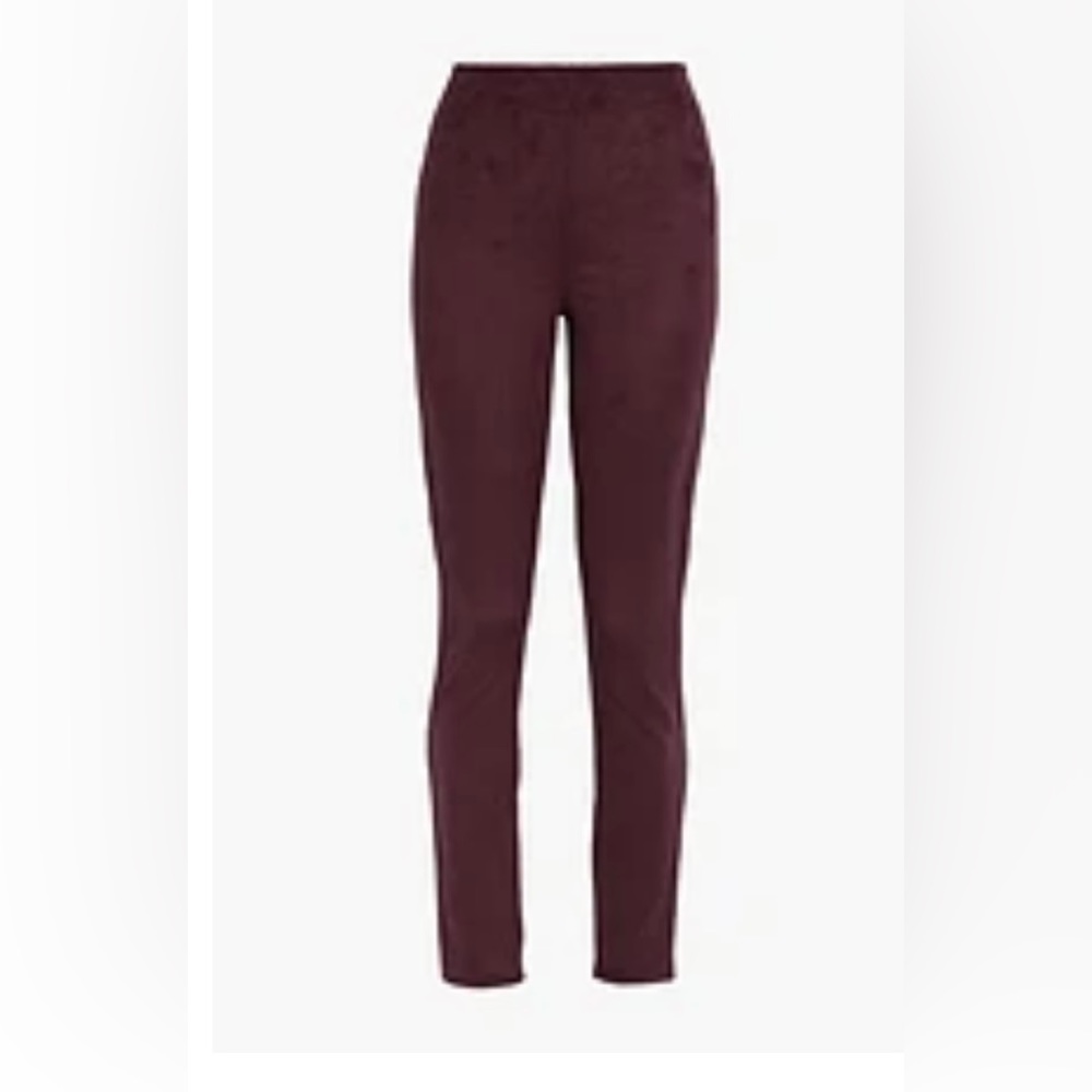 Faux Suede Slim pants